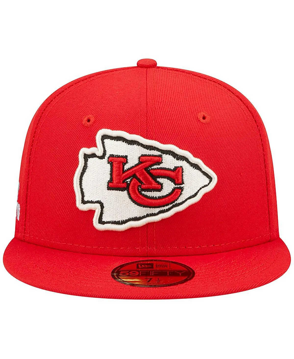 Men's Red Kansas City Chiefs Super Bowl IV Pop 59FIFTY New Era Cap