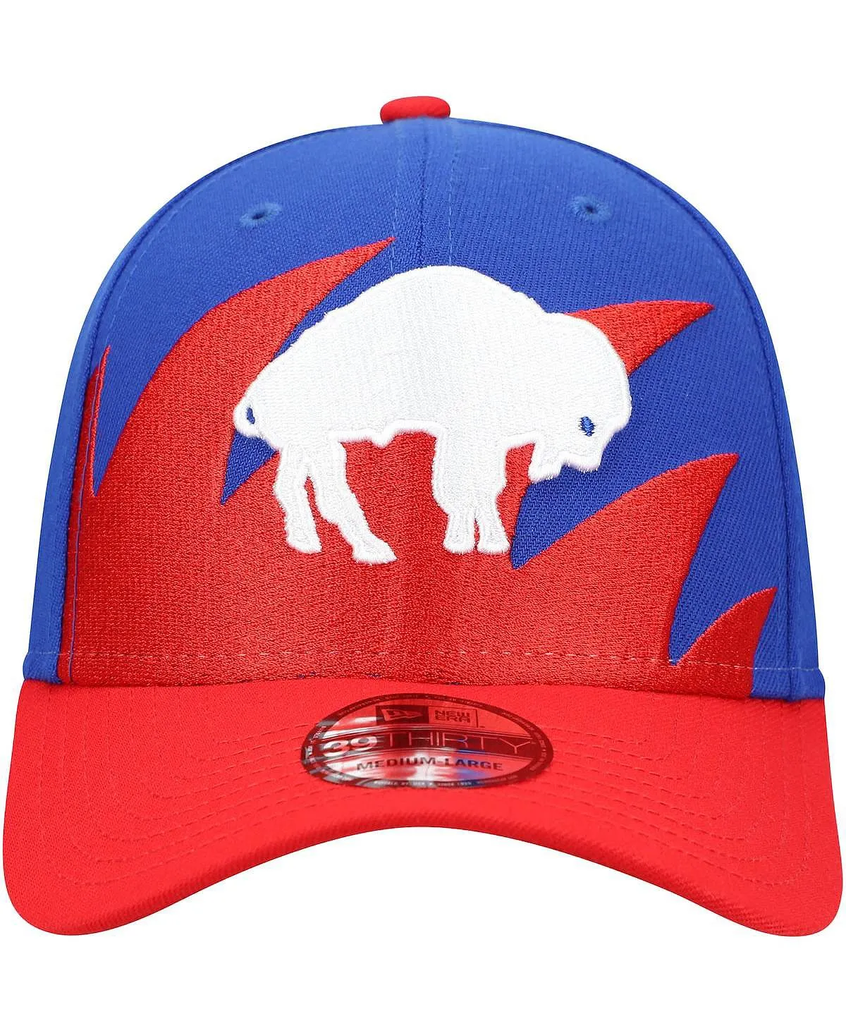 Men's Royal Red Buffalo Bills Surge 39Thirty Flex Cap. New Era