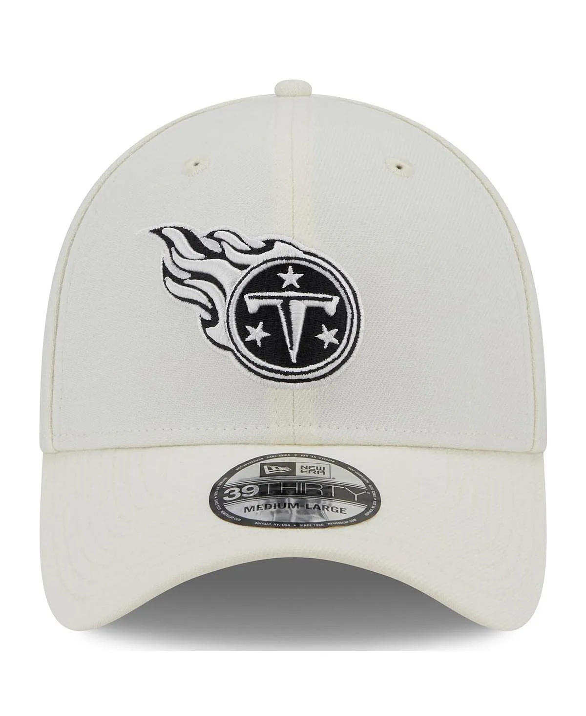 Men's Tennessee Titans Chrome Collection 39THIRTY Flex Hat New Era