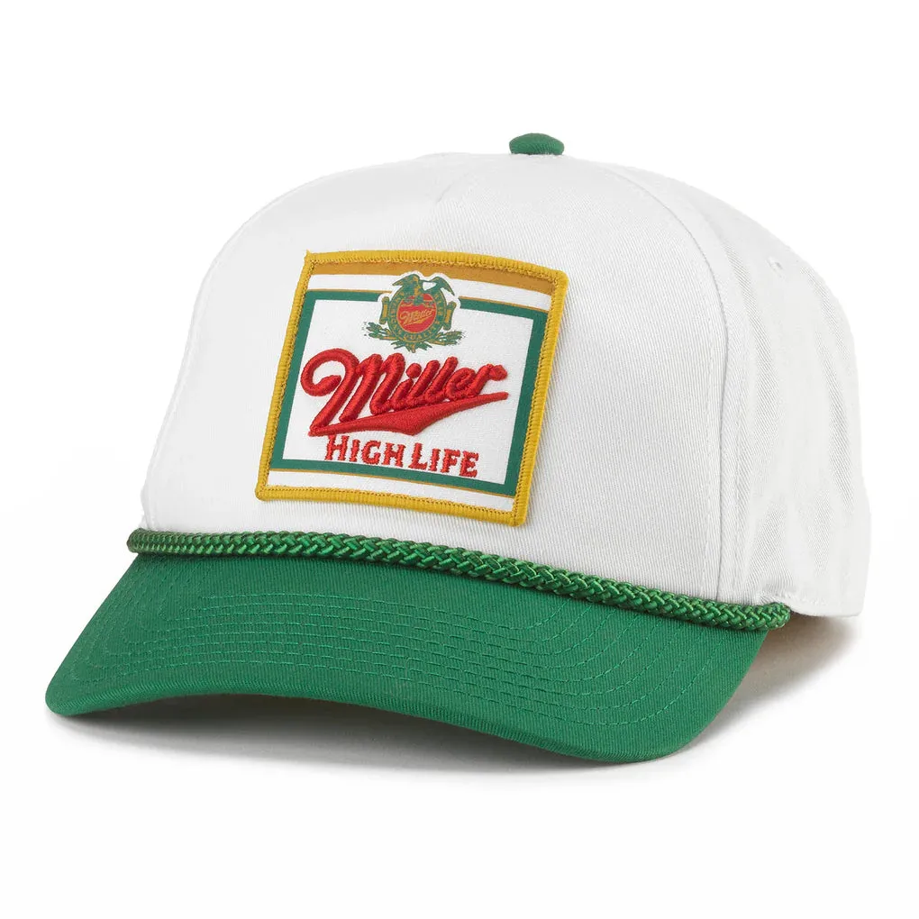 Miller High Life White Baseball Cap