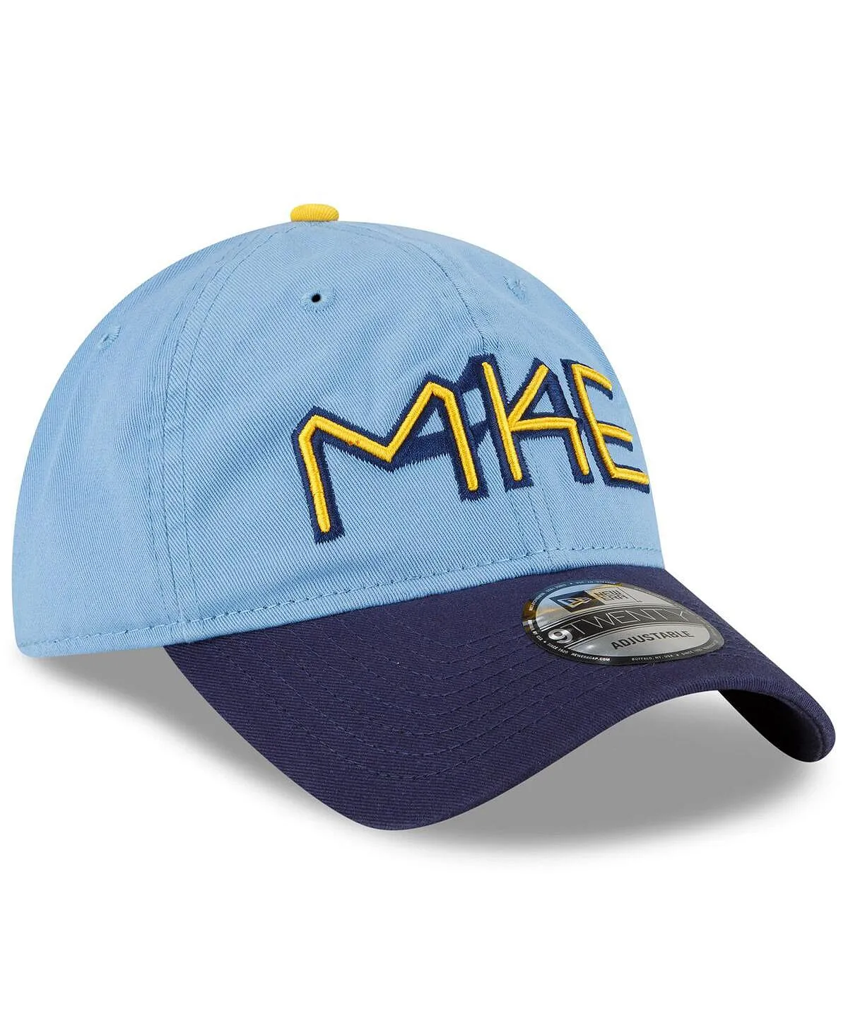 Milwaukee Brewers 2022 Men's Navy Blue City Connect 9TWENTY New Era Adjustable Cap