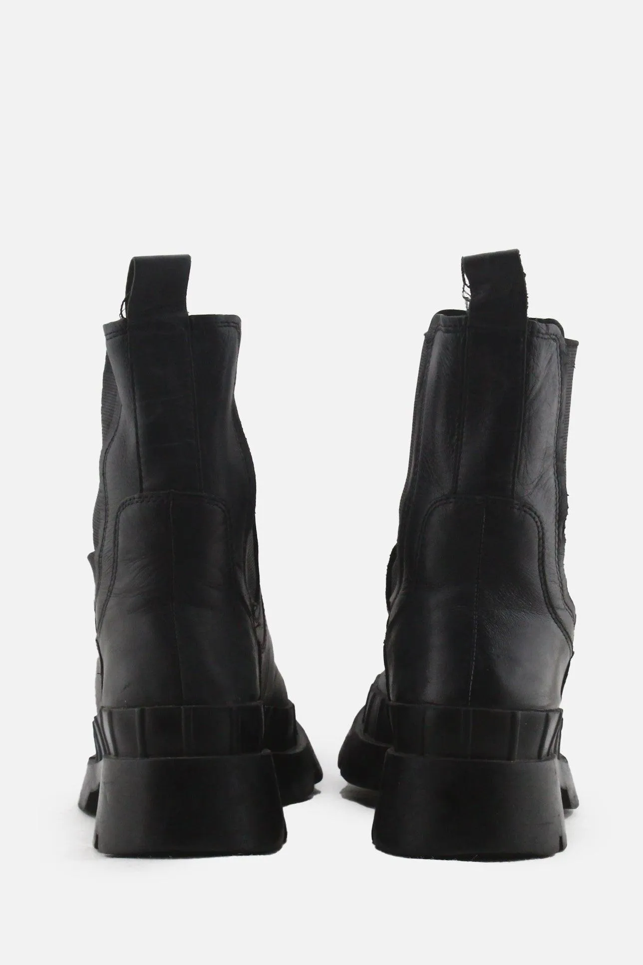 MNG Stretchable Ankle Boots | 100% Authentic Leather