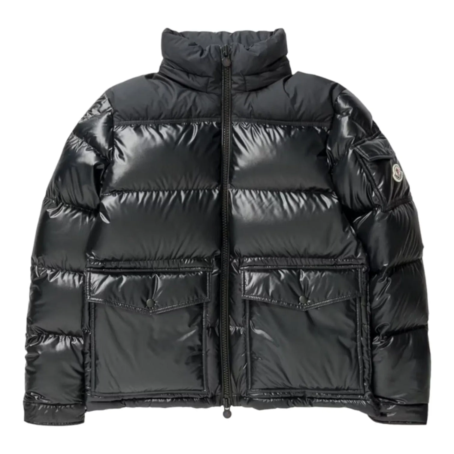 Moncler Masaya Polyester Down Jacket Black