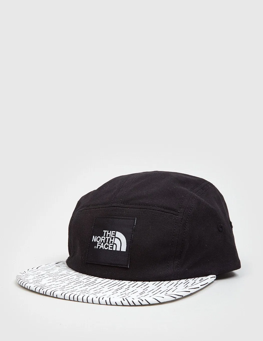 North Face TNF 5-Panel Cap - Black