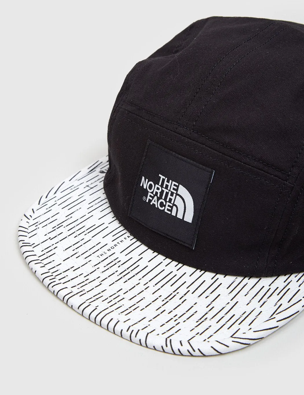 North Face TNF 5-Panel Cap - Black