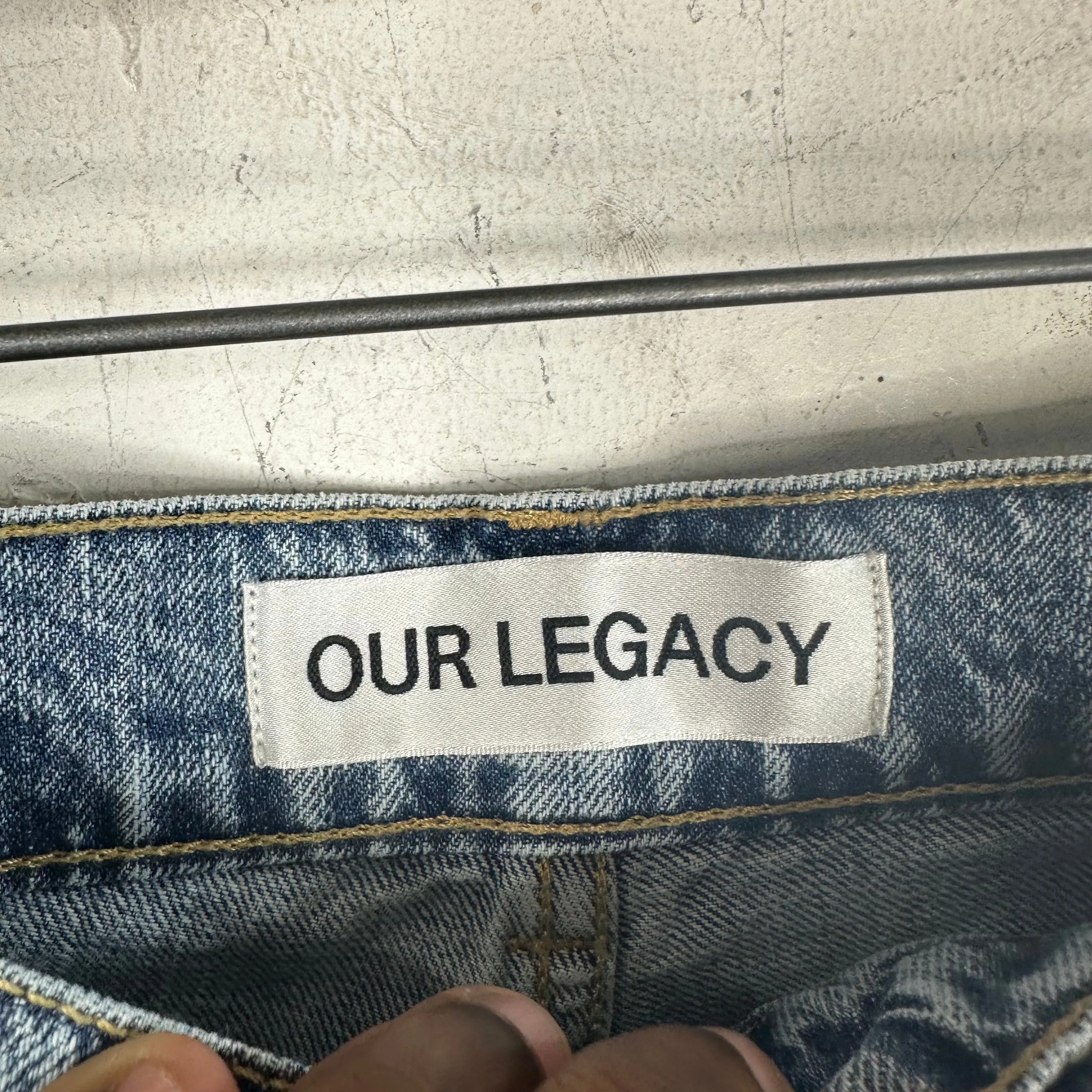 Our Legacy Joiner Denim Shorts