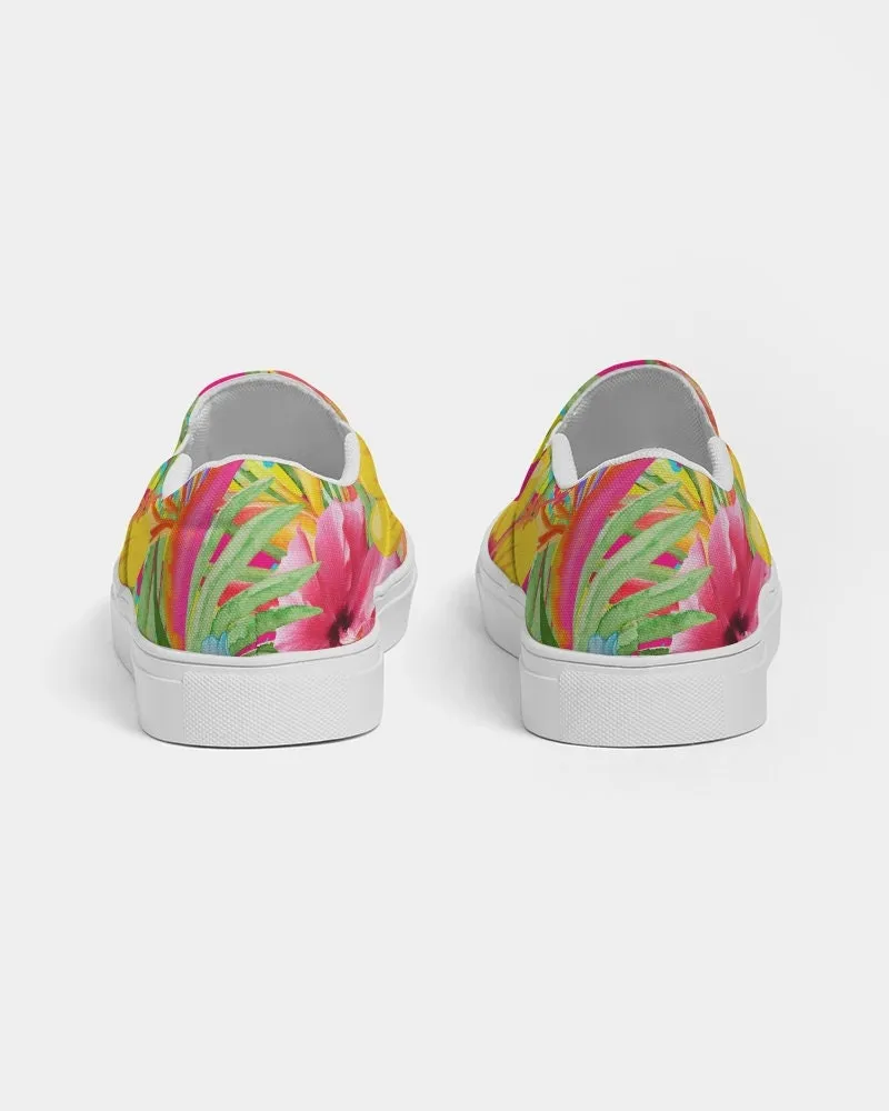 Paradise Island Floral Canvas Shoes