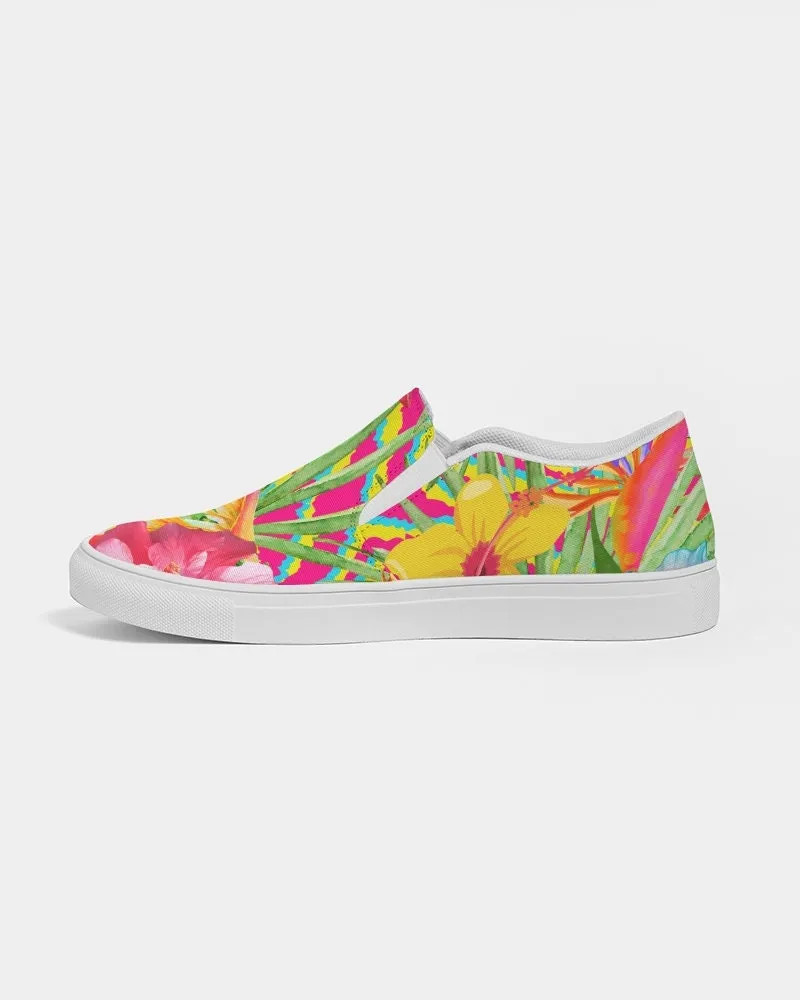 Paradise Island Floral Canvas Shoes