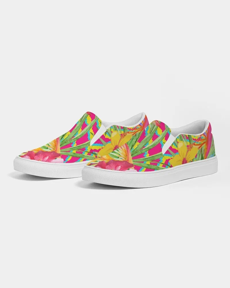 Paradise Island Floral Canvas Shoes