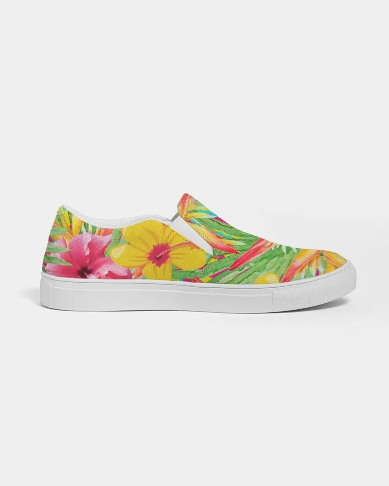 Paradise Island Floral Canvas Shoes