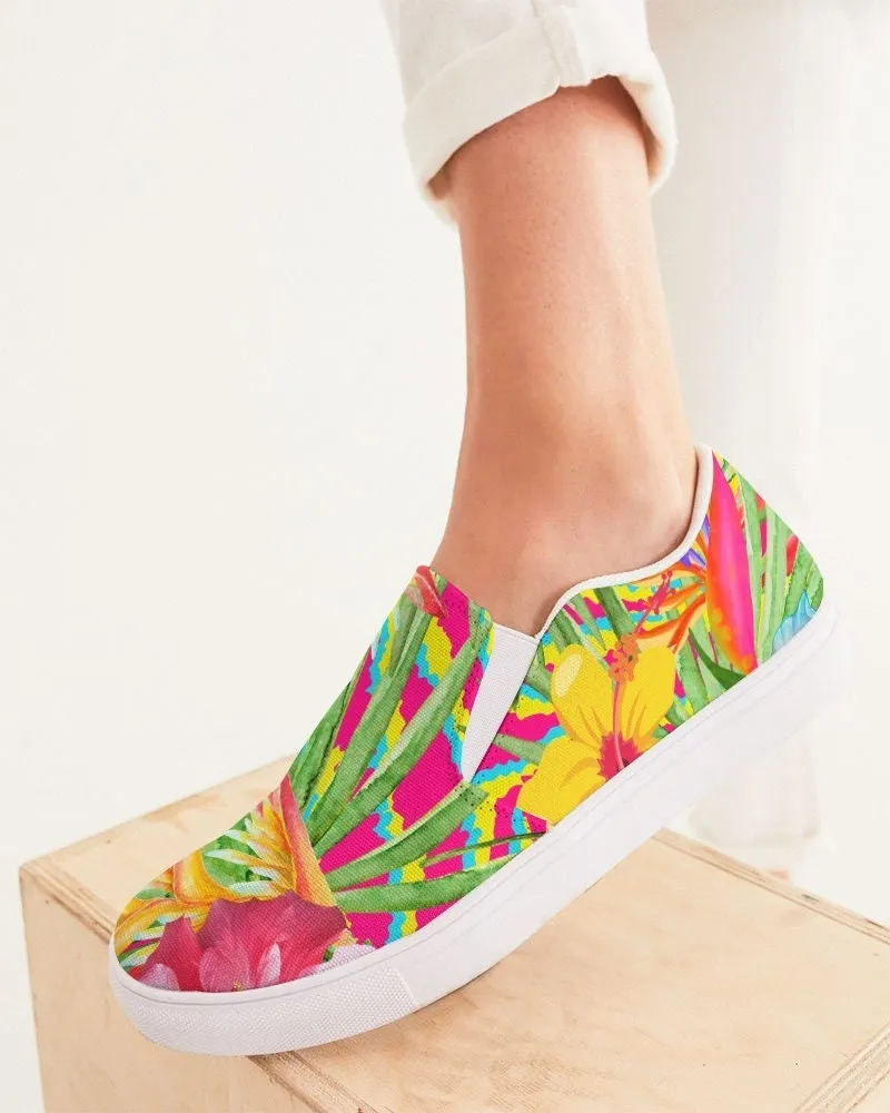 Paradise Island Floral Canvas Shoes