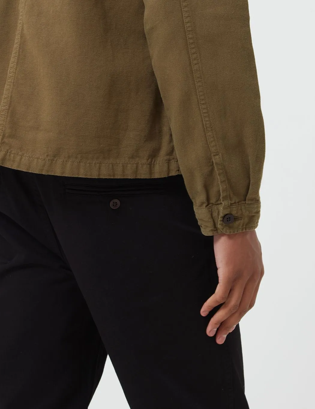 Portuguese Flannel Champ Jacket - Olive