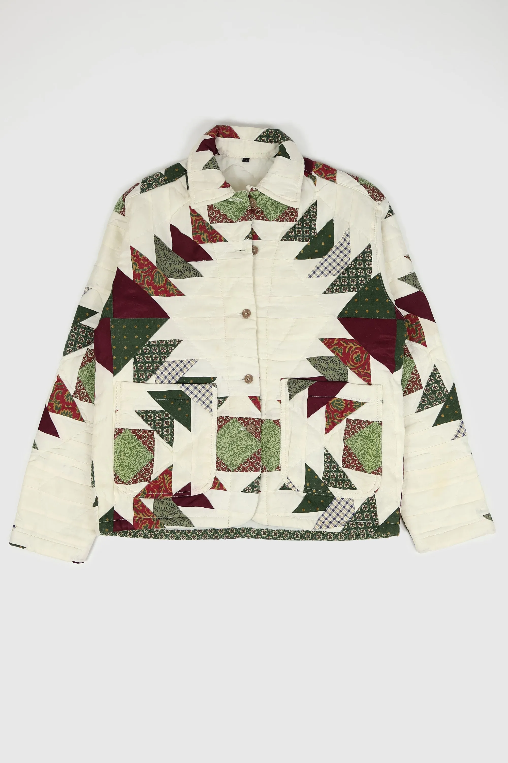 Reworked Quilt Button-Down Chore Jacket 02