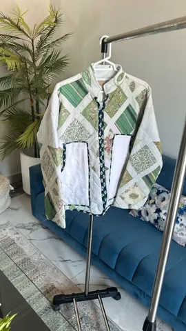 Reworked Quilt Embroidered Jackets