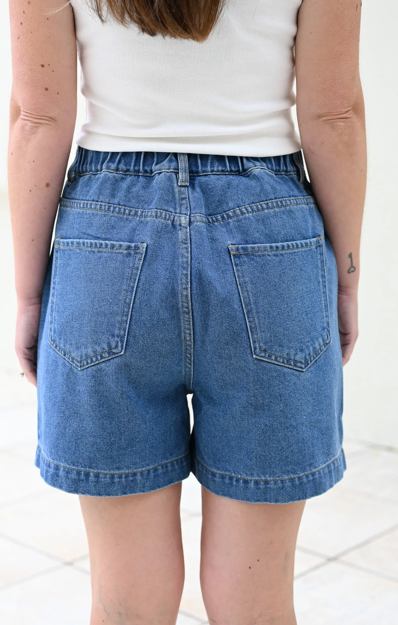 Sara Denim Shorts