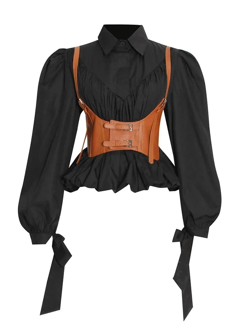 Scotlyn Streetwear Leather Shirt