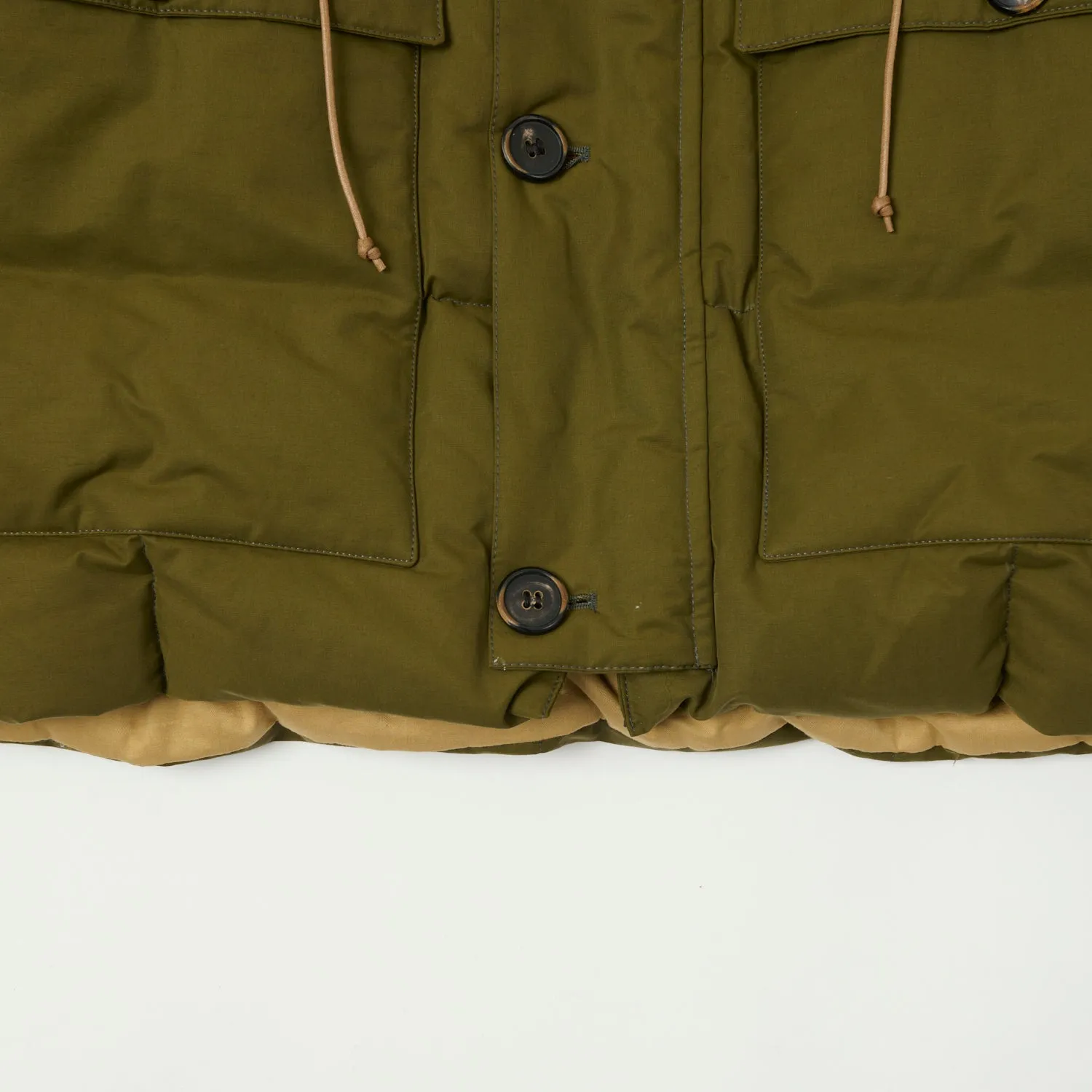 Shangri-La Heritage 'Presena' Quilted Down Jacket - Olive