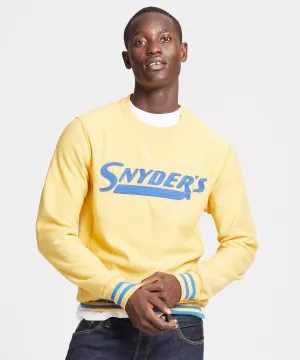 Snyder's Graphic Sweatshirt in Marigold