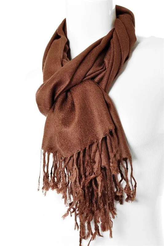 Solid Soft Scarves