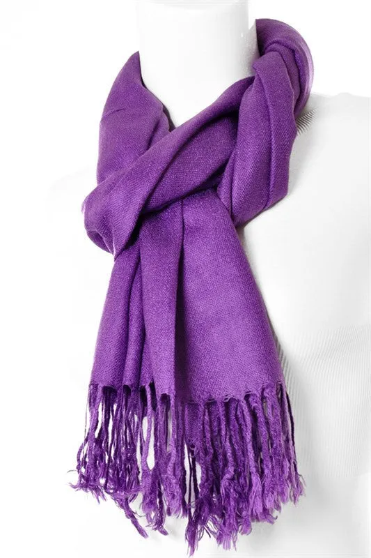 Solid Soft Scarves