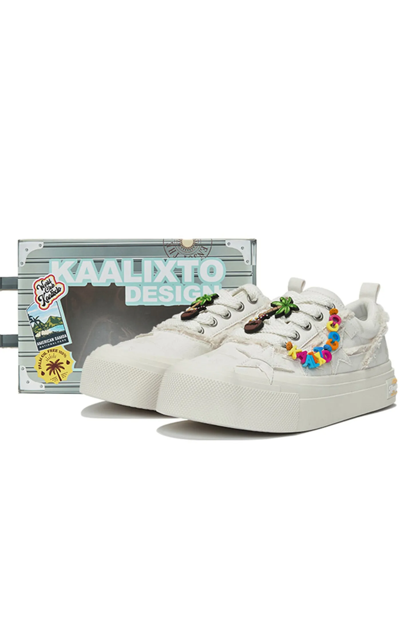 Star Canvas Shoes-Coconut Palm Variability