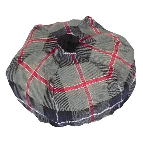 US Buyers Only - Best Traditional Tam o'Shanter Tammy Hat with a Flat Bonnet in a Variety of Tartans