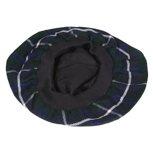 US Buyers Only - Best Traditional Tam o'Shanter Tammy Hat with a Flat Bonnet in a Variety of Tartans