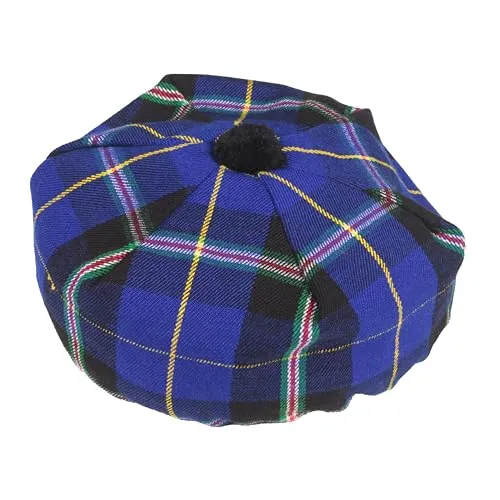 US Buyers Only - Best Traditional Tam o'Shanter Tammy Hat with a Flat Bonnet in a Variety of Tartans