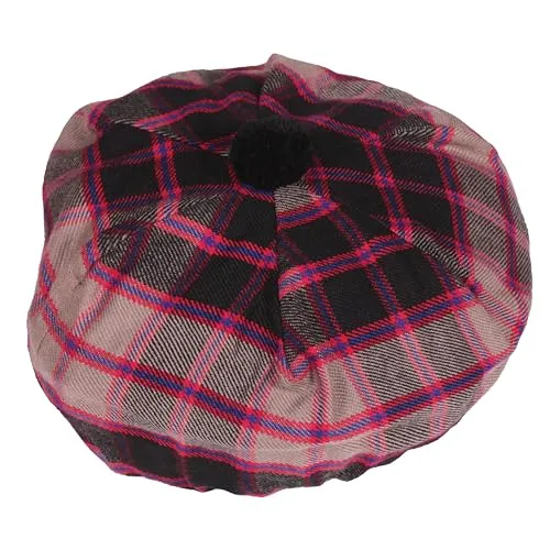 US Buyers Only - Best Traditional Tam o'Shanter Tammy Hat with a Flat Bonnet in a Variety of Tartans