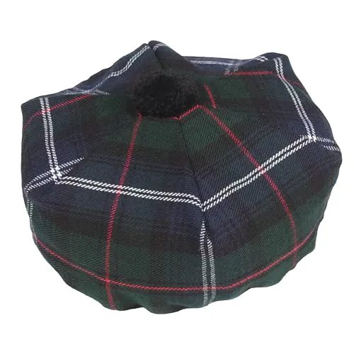 US Buyers Only - Best Traditional Tam o'Shanter Tammy Hat with a Flat Bonnet in a Variety of Tartans