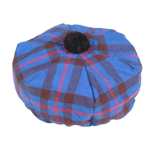 US Buyers Only - Best Traditional Tam o'Shanter Tammy Hat with a Flat Bonnet in a Variety of Tartans