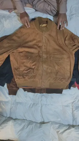 Vintage Suede Leather jackets-10 pieces