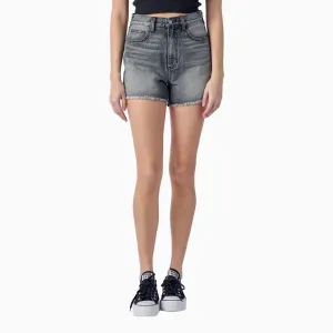 Women's Easy High Rise Mom Denim Shorts