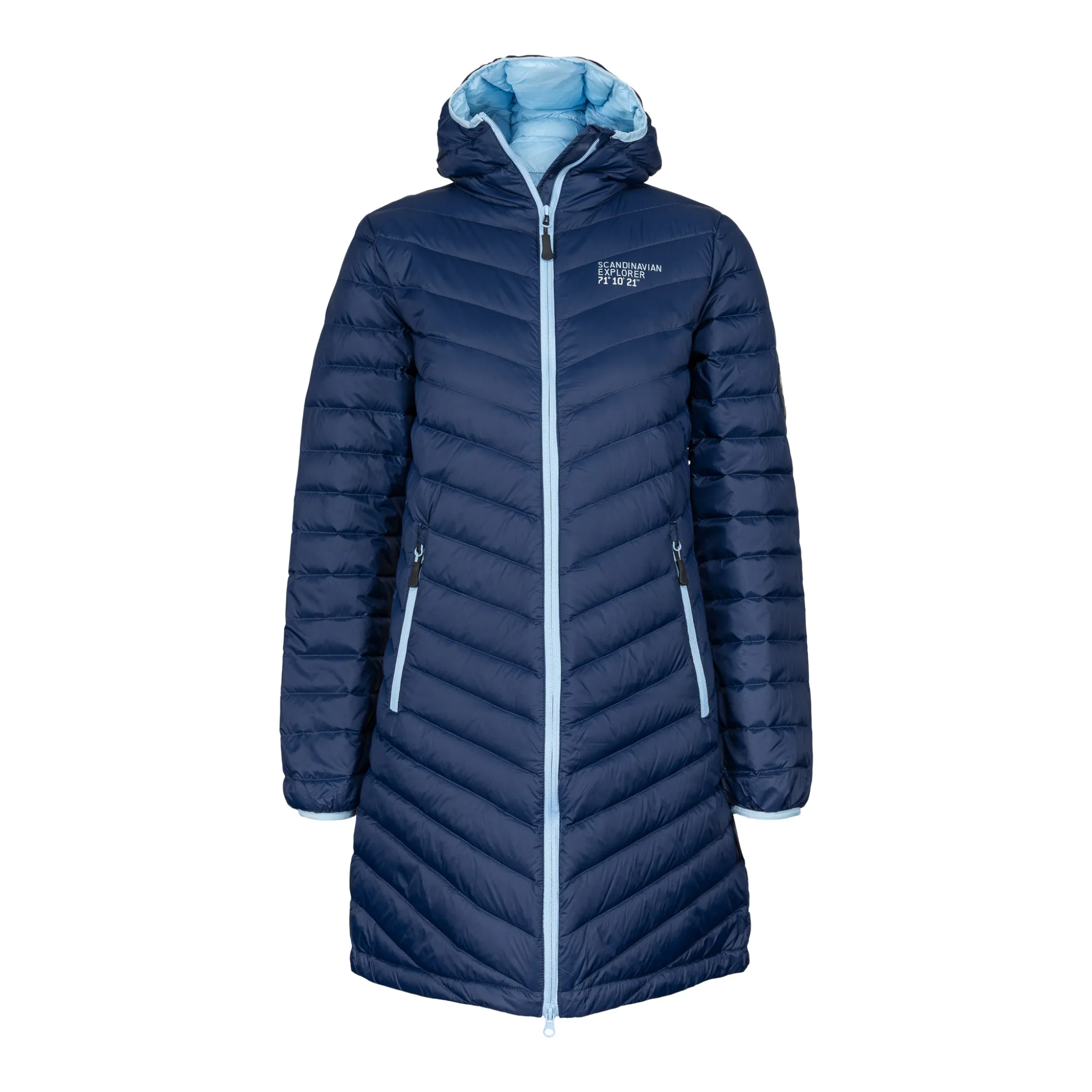 Women's Ultra Light Down Parka - Navy