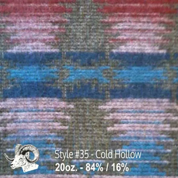 Wool Swatch - 35 - Cold Hollow