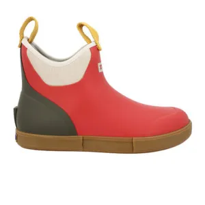 XtraTuf Vintage 6" Ankle Deck Boot (Women) - Vintage Coral